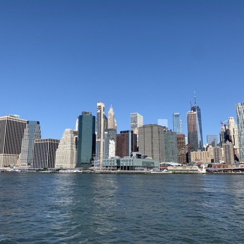 Downtown view from East River